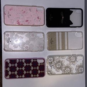 iPhone XS Max Kate Spade cell phone bundle